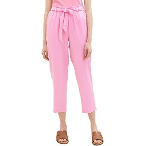 TOM TAILOR Denim Damer Tapered fit byxor 1035436, 31685 Fresh Pink, L TOM TAILOR Denim Damer Tapered fit byxor 1035436, 31685 Fresh Pink, L