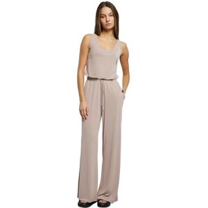Urban Classics Damer lång ärm Modal Jumpsuit, T-shirt för kvinnor, Duskrose, Duskrose, 5XL EU Urban Classics Damer lång ärm Modal Jumpsuit, T-shirt för kvinnor, Duskrose, Duskrose, 5XL EU