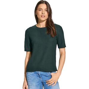 Cecil Struktur T-shirt, gran grön, XL Cecil Struktur T-shirt, gran grön, XL