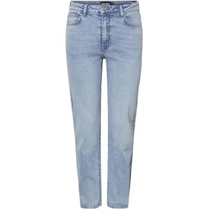 PIECES Female Tapered fit jeans PCBELLA HW, Ljusblå denim, 32W / 30L PIECES Female Tapered fit jeans PCBELLA HW, Ljusblå denim, 32W / 30L
