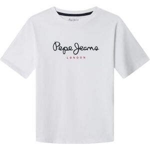 Pepe Jeans pojke ny konst t-shirt, vit (vit), 8 Pepe Jeans pojke ny konst t-shirt, vit (vit), 8