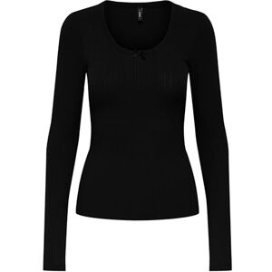 ONLY Onlline L/S O-Neck Top Box JRS, svart, XS ONLY Onlline L/S O-Neck Top Box JRS, svart, XS