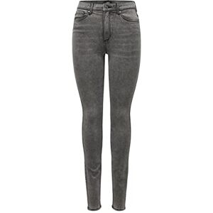 ONLY Skinny jeans för kvinnor, Medium grå denim, S / 34L ONLY Skinny jeans för kvinnor, Medium grå denim, S / 34L