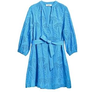 Desigual Vest_Tours, 5020 Mineral Blue, L, Blå, L Desigual Vest_Tours, 5020 Mineral Blue, L, Blå, L