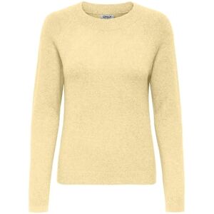 ONLY Onlrica Life L/S tröja KNT Noos, Dubbel grädde, M ONLY Onlrica Life L/S tröja KNT Noos, Dubbel grädde, M