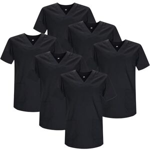 MISEMIYA 6-pack Sjukvårdshjälm Unisex LÄKARE Sjuksköterska Sjuksköterska Sjukvår, Svart 21, S MISEMIYA 6-pack Sjukvårdshjälm Unisex LÄKARE Sjuksköterska Sjuksköterska Sjukvår, Svart 21, S