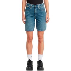 G-STAR dam Viktoria Bermuda Clean Edge Wmn shorts, Blå (Faded Watercourse D26268-d436-h145), 29W G-STAR dam Viktoria Bermuda Clean Edge Wmn shorts, Blå (Faded Watercourse D26268-d436-h145), 29W
