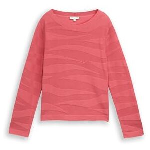 TOM TAILOR damtröja, 39247 – Orange Wave Knit design, XXL TOM TAILOR damtröja, 39247 – Orange Wave Knit design, XXL