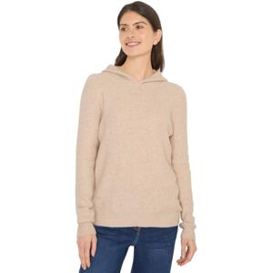 Cecil mjuk huvtröja öken beige melange M Cecil mjuk huvtröja öken beige melange M