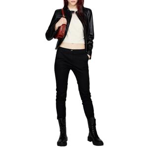 Sisley Womens 2X9WLN02S läderjacka, svart 100, 40, Svart 100, 40 Sisley Womens 2X9WLN02S läderjacka, svart 100, 40, Svart 100, 40