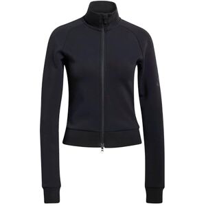 adidas dam Soft Lux Slim Track Top Sweatshirt, black, L adidas dam Soft Lux Slim Track Top Sweatshirt, black, L