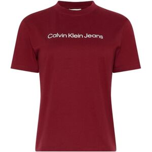 Calvin jeans dam A- INST. Logo Classic TEE SS LV047C912G grafiska t-shirts, röd (magenta juvel), XS, Röd (magenta juvel), XS Calvin jeans dam A- INST. Logo Classic TEE SS LV047C912G grafiska t-shirts, röd (magenta juvel), XS, Röd (magenta juvel), XS