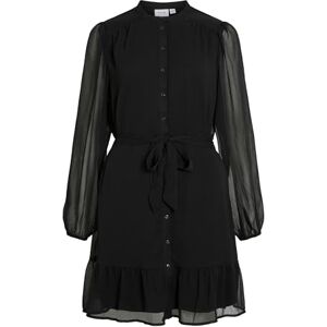 Vila Vifalia L/S Dress – Noos, Svart skönhet, 34 Vila Vifalia L/S Dress – Noos, Svart skönhet, 34