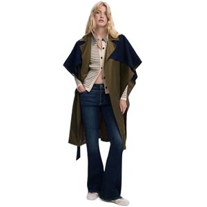 Desigual PONCHO_NEW TRENCHY, CAKI, U, grön, one size Desigual PONCHO_NEW TRENCHY, CAKI, U, grön, one size