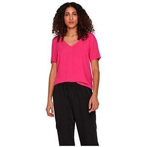 Vila VIPAYA V-hals S/S TOP/SU – NOOS, Rosa vinröd, 36 Vila VIPAYA V-hals S/S TOP/SU – NOOS, Rosa vinröd, 36