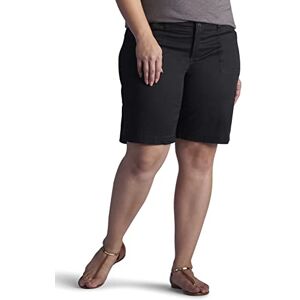 Lee Dam plus size avslappnad passform Avey stickad midja Cargo Bermuda kort Lee Dam plus size avslappnad passform Avey stickad midja Cargo Bermuda kort