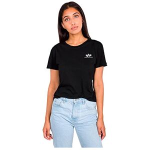 Alpha Industries Basic T Small Logo T-shirt för damer Black Alpha Industries Basic T Small Logo T-shirt för damer Black