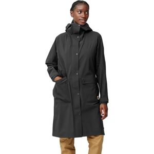 Fjällräven Fjallraven 14500131-550 Vardag Rain Parka W jacka dam svart storlek XS Fjällräven Fjallraven 14500131-550 Vardag Rain Parka W jacka dam svart storlek XS