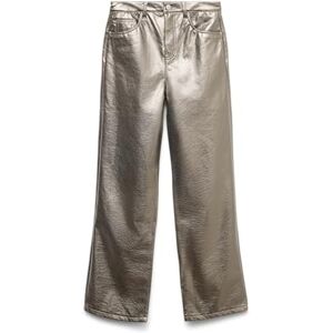 VERO MODA Vmtessa Hr breda färgade vinylbyxor noos, kromgrå, 31 B x 32 L, Krom grå, 31W x 32L VERO MODA Vmtessa Hr breda färgade vinylbyxor noos, kromgrå, 31 B x 32 L, Krom grå, 31W x 32L
