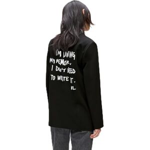 KARL LAGERFELD JEANS Dam Karl Blazer Regular Fit, Svart, XL KARL LAGERFELD JEANS Dam Karl Blazer Regular Fit, Svart, XL