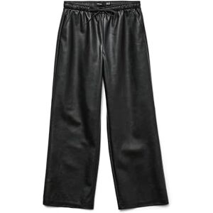 VERO MODA dam Vmkananda Lw Wide Pl Pant Noos Female byxor Vmkananda låg midja byxor, svart, L / 30L VERO MODA dam Vmkananda Lw Wide Pl Pant Noos Female byxor Vmkananda låg midja byxor, svart, L / 30L