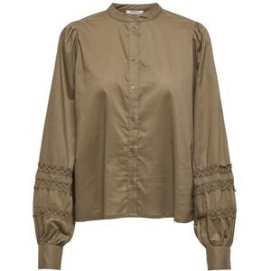ONLY Onldolly Life Ls Button Top WVN, Kub, S ONLY Onldolly Life Ls Button Top WVN, Kub, S