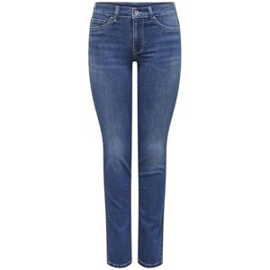 ONLY Onlsui Mid Slim DNM PIM, Mellanblå denim, L / 32L ONLY Onlsui Mid Slim DNM PIM, Mellanblå denim, L / 32L