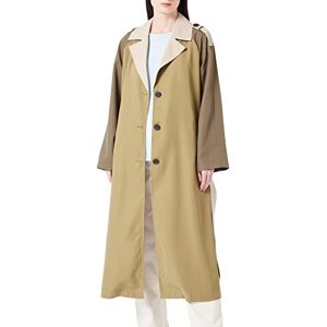 ONLY Onlline X-Long Block Cc OTW trenchcoat, Olivdrab/detalj: murgröna + humus, XL ONLY Onlline X-Long Block Cc OTW trenchcoat, Olivdrab/detalj: murgröna + humus, XL