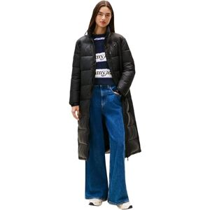 Tommy Jeans Dam TJW MAXI PCKBL HOOD ESS PUFFER DW0DW21614, svart, M, svart (svart), M Tommy Jeans Dam TJW MAXI PCKBL HOOD ESS PUFFER DW0DW21614, svart, M, svart (svart), M