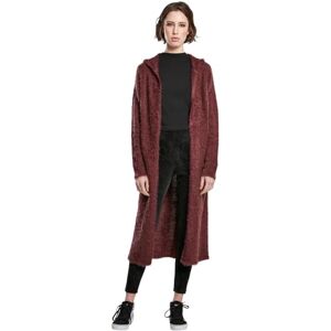 Urban Classics Damkofta med huva, fjäderkofta med huva, knälång jacka för kvinnor i 5 färger, storlekar XS – 5XL, Körsbär, S Urban Classics Damkofta med huva, fjäderkofta med huva, knälång jacka för kvinnor i 5 färger, storlekar XS – 5XL, Körsbär, S