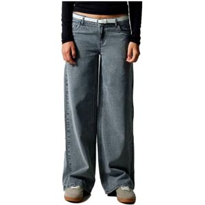 Lmtd Nlfkizza DNM Lw Wide byxa Noos, Ljusgrå denim, 140 Lmtd Nlfkizza DNM Lw Wide byxa Noos, Ljusgrå denim, 140