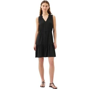 GAP Womens Sleeveless Split Neck Dress Black L GAP Womens Sleeveless Split Neck Dress Black L