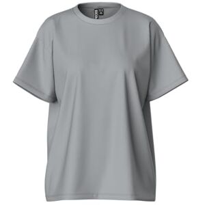 PIECES dam Pcskylar Ss oversized t-shirt Noos t-shirt, Ultimate Grey, M PIECES dam Pcskylar Ss oversized t-shirt Noos t-shirt, Ultimate Grey, M