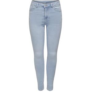 ONLY Onlpower Mid Waist Sk Push Up Az Box Skinny Fit Jeans, Ljusblå denim, (XL) W x 32L ONLY Onlpower Mid Waist Sk Push Up Az Box Skinny Fit Jeans, Ljusblå denim, (XL) W x 32L