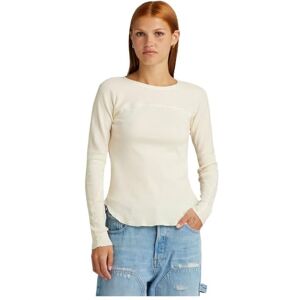 G-STAR RAW Swedish Army Slim Långärmad, Beige (antik vit D24536-d527-g286), L G-STAR RAW Swedish Army Slim Långärmad, Beige (antik vit D24536-d527-g286), L