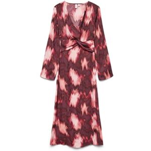VERO MODA Vmger L/S Knot 7/8 Dress WVN LCS VERO MODA Vmger L/S Knot 7/8 Dress WVN LCS