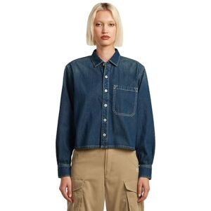 8719965012981 Boxy Relaxed 1-pkt skjorta ls wmn, Flerfärgad (antik blekningscykel D26801-d777-h469), S 8719965012981 Boxy Relaxed 1-pkt skjorta ls wmn, Flerfärgad (antik blekningscykel D26801-d777-h469), S