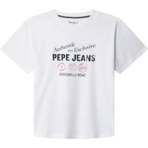 Pepe Jeans pojke Carter t-shirt, vit (vit), 14 Pepe Jeans pojke Carter t-shirt, vit (vit), 14