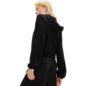 TOM TAILOR Denim dam huvtröja långärmad, 14482-djup svart, L TOM TAILOR Denim dam huvtröja långärmad, 14482-djup svart, L