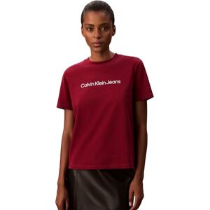 Calvin jeans dam A- INST. Logo Classic TEE SS LV047C912G grafiska t-shirts, röd (magenta juvel), M, Röd (magenta juvel), M Calvin jeans dam A- INST. Logo Classic TEE SS LV047C912G grafiska t-shirts, röd (magenta juvel), M, Röd (magenta juvel), M