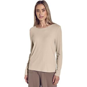 Street One Skjorta med ribbstruktur, Bomull beige, 44 Street One Skjorta med ribbstruktur, Bomull beige, 44
