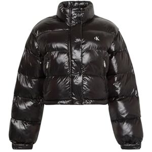 Calvin jeans dam SHINE CROP PUFFER JACKA LV047D504G jackor, svart (svart), XXL, svart (svart), XXL Calvin jeans dam SHINE CROP PUFFER JACKA LV047D504G jackor, svart (svart), XXL, svart (svart), XXL