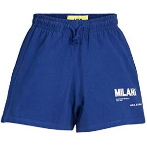 JJXX dam Jxbali Hw avslappnade vint shorts, Sodalite blå/tryck: ljus vit Milano-tryck, XS JJXX dam Jxbali Hw avslappnade vint shorts, Sodalite blå/tryck: ljus vit Milano-tryck, XS