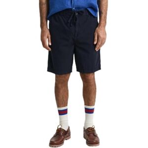 GANT REG GMNT DYE Seersucker SHORTS, Kvällsblå, 4XL GANT REG GMNT DYE Seersucker SHORTS, Kvällsblå, 4XL