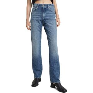 G-STAR RAW Viktoria höga raka jeans, Blå (Sun Faded Paradiso Blue D23959-d434-g330), 32W x 32L G-STAR RAW Viktoria höga raka jeans, Blå (Sun Faded Paradiso Blue D23959-d434-g330), 32W x 32L