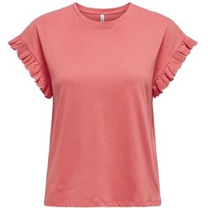 ONLY Onliris S/S Emb Top JRS Noos, dubarry, XXL ONLY Onliris S/S Emb Top JRS Noos, dubarry, XXL
