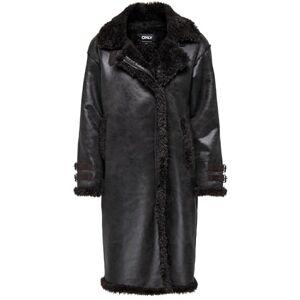 ONLY Onljune bonded coat Otw, Svart kaffe, S ONLY Onljune bonded coat Otw, Svart kaffe, S