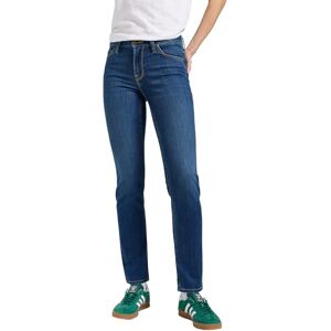 Lee Damjeans Elly, smal rak passform, raka ben, Murgröna tvätt, 26W x 33L Lee Damjeans Elly, smal rak passform, raka ben, Murgröna tvätt, 26W x 33L