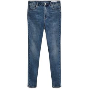 VERO MODA Female Skinny Jeans VMSOPHIA hög midja skinny fit jeans, Mellanblå denim, S / 34L VERO MODA Female Skinny Jeans VMSOPHIA hög midja skinny fit jeans, Mellanblå denim, S / 34L