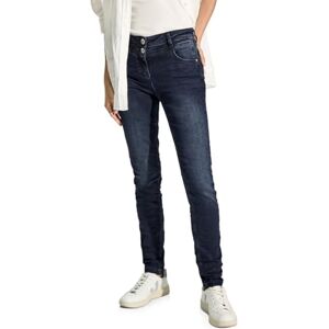 Cecil damjeans i slim fit, Blå svart använd tvätt, 28W / 28L Cecil damjeans i slim fit, Blå svart använd tvätt, 28W / 28L